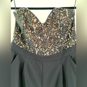 Gorgeous black lace jumpsuit!